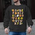 Alphabet Turkey Thanksgiving Costume Preschool Teacher Men Women Men Graphic Sweatshirt, trending gift Alphabet Turkey Thanksgiving Costume Preschool Teacher Men Women Men Graphic Sweatshirt, trending gift