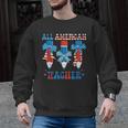 All American Teacher Pencil Coquette Bow USA Flag Teachers Men Graphic Sweatshirt, trending gift All American Teacher Pencil Coquette Bow USA Flag Teachers Men Graphic Sweatshirt, trending gift
