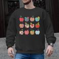 Art Apples Back To School For Teacher Student Men Graphic Sweatshirt, trending gift