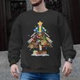 Art Christmas Tree Merry Christmas Artist Art Teacher Men Graphic Sweatshirt, trending gift