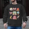 Back To School Coquette Teacher Women Girl Kindergarten PreK Men Graphic Sweatshirt, trending gift