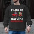Back To School Teacher Farming Tractor Farmer Kids 100th Day Men Graphic Sweatshirt, trending gift