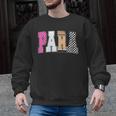 Back To School Teacher Para Preppy Checkered Para Life Men Graphic Sweatshirt, trending gift
