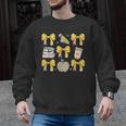 Back To School Yellow Bows Book Coffee Leopard Apple Teacher Men Graphic Sweatshirt, trending gift