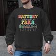 Battery Life Of A Para SPED Parapro Teacher Squad Men Graphic Sweatshirt, trending gift Battery Life Of A Para SPED Parapro Teacher Squad Men Graphic Sweatshirt, trending gift