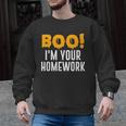 Boo I'm Your Homework Halloween Teacher Costume Men Graphic Sweatshirt, trending gift Boo I'm Your Homework Halloween Teacher Costume Men Graphic Sweatshirt, trending gift