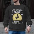 My Broom Broke So Now I Teach Math Teacher Halloween Costume For Men Women Men Graphic Sweatshirt, trending gift My Broom Broke So Now I Teach Math Teacher Halloween Costume For Men Women Men Graphic Sweatshirt, trending gift