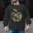 Camo Apple Camouflage Clothing School Student Camo Teacher Men Women Kids Men Graphic Sweatshirt, trending gift Camo Apple Camouflage Clothing School Student Camo Teacher Men Women Kids Men Graphic Sweatshirt, trending gift