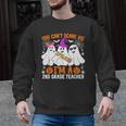 You Can't Scare Me I'm A 2nd Grade Teacher Halloween Men Graphic Sweatshirt, 2nd Grade Teacher Gifts, trending gift