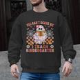 You Cant Scare Me I Teach Kindergarten Teacher Halloween Men Graphic Sweatshirt, trending gift