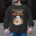 You Cant Scare Me I Teach Preschool Halloween Teacher Men Graphic Sweatshirt, trending gift