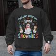 Chillin With My Sped Snowmies Teacher Student Christmas Men Graphic Sweatshirt, trending gift Chillin With My Sped Snowmies Teacher Student Christmas Men Graphic Sweatshirt, trending gift