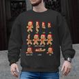 Christmas Math Teacher Equation Gingerbread With Santa Hat Men Women Men Graphic Sweatshirt, trending gift