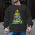 Christmas Tree Made Of Crayons School Teacher Life Student Men Graphic Sweatshirt, trending gift Christmas Tree Made Of Crayons School Teacher Life Student Men Graphic Sweatshirt, trending gift