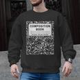 Composition Book Notebook Teachers Matching Group Halloween Men Graphic Sweatshirt, trending gift Composition Book Notebook Teachers Matching Group Halloween Men Graphic Sweatshirt, trending gift