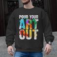 Cool Artist For Men Women Painter Art Teacher Paint Artists Men Graphic Sweatshirt, trending gift Cool Artist For Men Women Painter Art Teacher Paint Artists Men Graphic Sweatshirt, trending gift