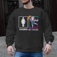 Cute Art Teacher Magical Dabbing Unicorn Artist Men Graphic Sweatshirt, trending gift Cute Art Teacher Magical Dabbing Unicorn Artist Men Graphic Sweatshirt, trending gift