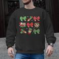 Cute Coquette Pencil Bow Christmas School Teacher Student Men Graphic Sweatshirt, trending gift Cute Coquette Pencil Bow Christmas School Teacher Student Men Graphic Sweatshirt, trending gift