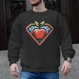 Cute Distressed Super Teacher Superhero Apple Men Graphic Sweatshirt, Super Teacher Gifts, trending gift Cute Distressed Super Teacher Superhero Apple Men Graphic Sweatshirt, Super Teacher Gifts, trending gift