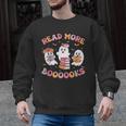 Cute Ghost Book Read More Books Teachers Halloween Men Graphic Sweatshirt, trending gift Cute Ghost Book Read More Books Teachers Halloween Men Graphic Sweatshirt, trending gift