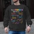 Dear Student Behind Me Teacher Appreciation Back To School Men Graphic Sweatshirt, trending gift Dear Student Behind Me Teacher Appreciation Back To School Men Graphic Sweatshirt, trending gift