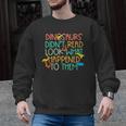 Dinosaurs Didnt Read Book Lover Boys Kids Teacher Men Graphic Sweatshirt, trending gift Dinosaurs Didnt Read Book Lover Boys Kids Teacher Men Graphic Sweatshirt, trending gift