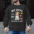My Dog Ate My Lesson Plan Teacher Back To School Men Graphic Sweatshirt, trending gift My Dog Ate My Lesson Plan Teacher Back To School Men Graphic Sweatshirt, trending gift