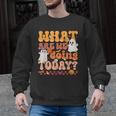 What Are We Doing Today Halloween PE Spooky Teacher Men Graphic Sweatshirt, Pe Teacher Gifts, trending gift What Are We Doing Today Halloween PE Spooky Teacher Men Graphic Sweatshirt, Pe Teacher Gifts, trending gift