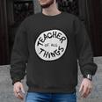 Dr Seuss Teacher Of All Things Red Emblem Men Graphic Sweatshirt, trending gift
