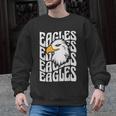 Eagles School Sports Fan Team Spirit Teacher Parent Student Men Graphic Sweatshirt, trending gift