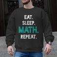 Eat Sleep Math Repeat Math Teacher Men Women Girls Kids Men Graphic Sweatshirt, trending gift