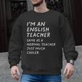 English Teacher Definition Men Graphic Sweatshirt, English Teacher Gifts, trending gift