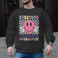 Everyone Communicates Differently Autism Awareness Teacher Men Graphic Sweatshirt, trending gift Everyone Communicates Differently Autism Awareness Teacher Men Graphic Sweatshirt, trending gift