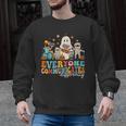 Everyone Communicates Differently Halloween SLP Sped Teacher Men Graphic Sweatshirt, trending gift Everyone Communicates Differently Halloween SLP Sped Teacher Men Graphic Sweatshirt, trending gift