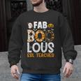 Faboolous ESL ESOL Teacher Spooky Teacher Halloween Costume For Men Women Men Graphic Sweatshirt, Esl Teacher Gifts, trending gift