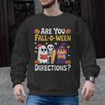 Are You Fall O Ween Directions Halloween Teacher Ghost Men Graphic Sweatshirt, trending gift Are You Fall O Ween Directions Halloween Teacher Ghost Men Graphic Sweatshirt, trending gift