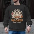 Are You Fall O Ween Directions Teacher Halloween Boo Ghost Men Graphic Sweatshirt, trending gift Are You Fall O Ween Directions Teacher Halloween Boo Ghost Men Graphic Sweatshirt, trending gift