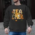 Fall Teacher Pumpkin Coquette Bow Autumn Classroom Men Graphic Sweatshirt, trending gift