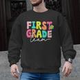 First Grade Team Teacher Back To School 1st Grade Squad Kids Men Graphic Sweatshirt, First Grade Teacher Gifts, trending gift