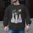 Flowers Test Tube Chemistry Student Science Teacher Women Men Graphic Sweatshirt, Science Teacher Gifts, trending gift Flowers Test Tube Chemistry Student Science Teacher Women Men Graphic Sweatshirt, Science Teacher Gifts, trending gift