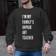 Funny Art Teacher Men Graphic Sweatshirt, trending gift