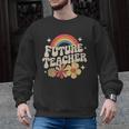 Future Teacher Kids Youth Girls Rainbow Pre-k Kindergarten Men Graphic Sweatshirt, Future Teacher Gifts, trending gift Future Teacher Kids Youth Girls Rainbow Pre-k Kindergarten Men Graphic Sweatshirt, Future Teacher Gifts, trending gift