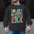 In My Glowing Teacher Era Groovy Colorful Bright Men Graphic Sweatshirt, Groovy Teacher Gifts, trending gift In My Glowing Teacher Era Groovy Colorful Bright Men Graphic Sweatshirt, Groovy Teacher Gifts, trending gift