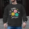 Groovy Happy To See Your Face Teacher School Appreciation Men Graphic Sweatshirt, Groovy Teacher Gifts, trending gift