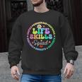 Groovy Life Skills Squad Teacher Special Ed SPED Team Crew Men Graphic Sweatshirt, Groovy Teacher Gifts, trending gift