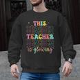 Groovy This Teacher Is Glowing Hello Summer End Of School Men Graphic Sweatshirt, Groovy Teacher Gifts, trending gift Groovy This Teacher Is Glowing Hello Summer End Of School Men Graphic Sweatshirt, Groovy Teacher Gifts, trending gift