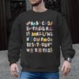 Halloween Alphabet ABCs Learning Kindergarten Teacher Men Women Kids Men Graphic Sweatshirt, trending gift