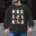 Halloween Ghost Playing Musical Instruments Music Teacher Men Graphic Sweatshirt, trending gift
