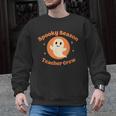 Halloween Teacher Crew Spooky Season Retro Ghost Men Graphic Sweatshirt, trending gift