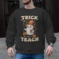 Halloween Teacher Shirts Women School Trick Or Teach Groovy Men Graphic Sweatshirt, Groovy Teacher Gifts, trending gift Halloween Teacher Shirts Women School Trick Or Teach Groovy Men Graphic Sweatshirt, Groovy Teacher Gifts, trending gift